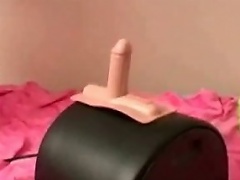 Smiling Blond Exgirlfriend Slut Chelsea Playing With A Sybian...