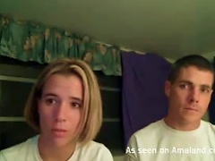 Horny  Couple Makes Hot Webcam Porn Show