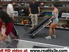 Real Spycam Sex: Muscular Fitness Babe